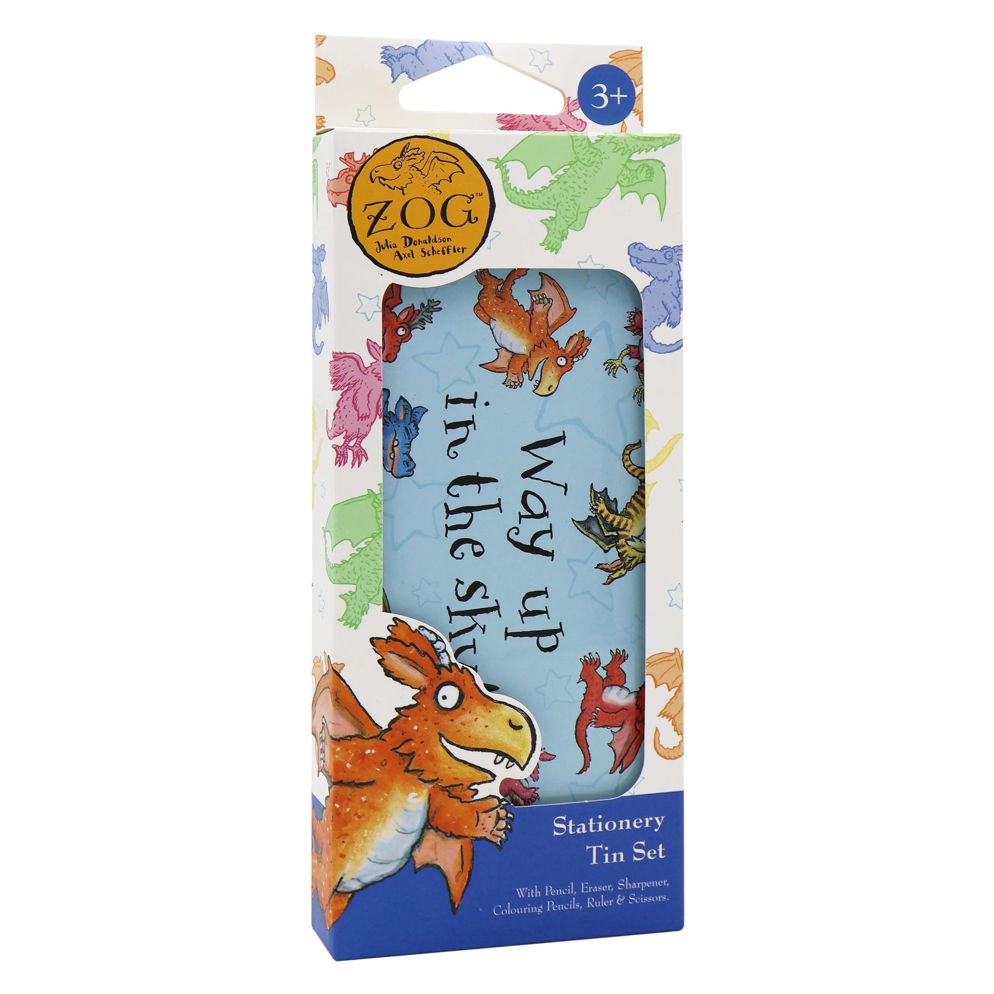 Zog Children's Stationery Tin Set - First School Stationery Set - Anilas UK