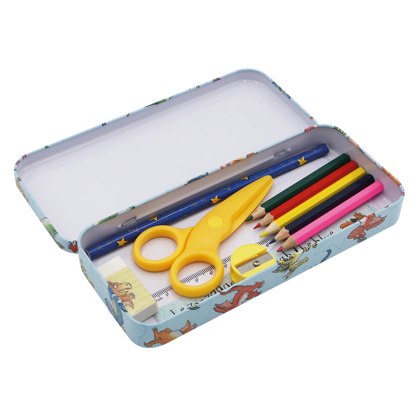 Zog Children's Stationery Tin Set - First School Stationery Set - Anilas UK
