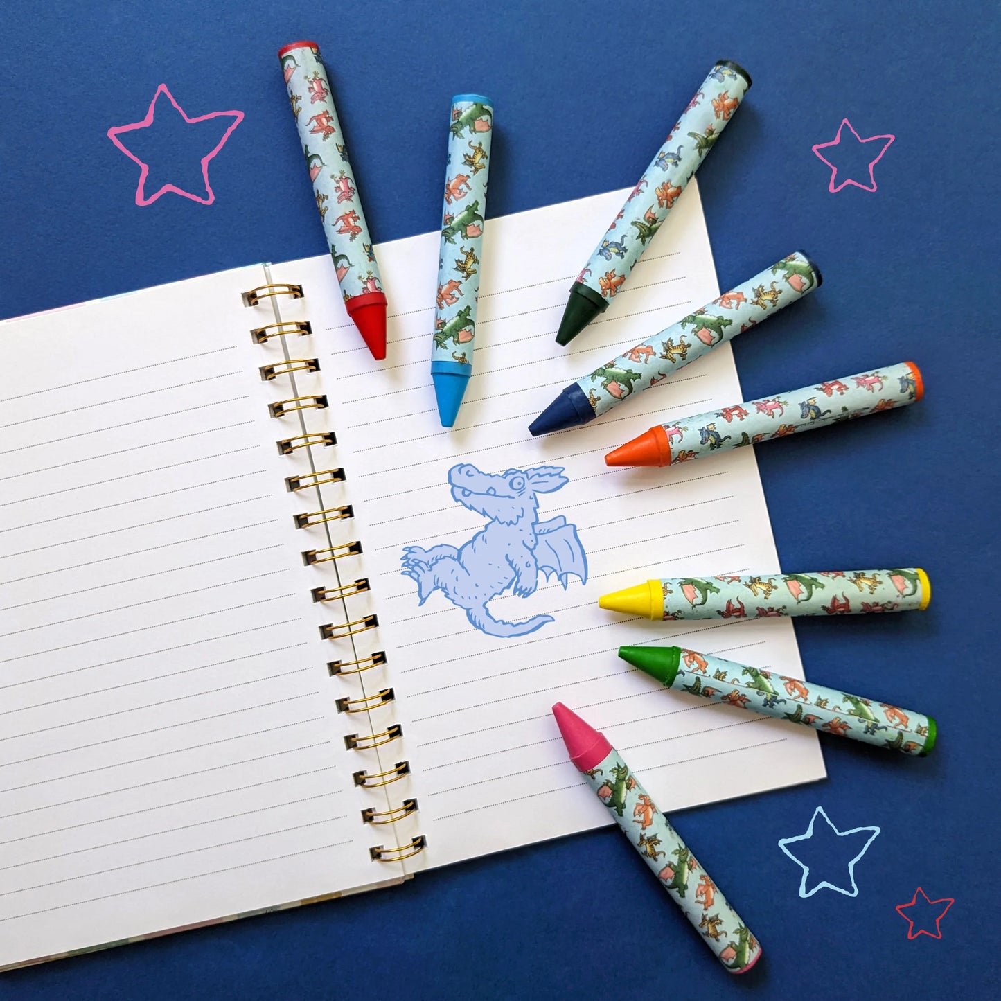 Zog Set of 8 Jumbo Crayons for Children - Anilas UK