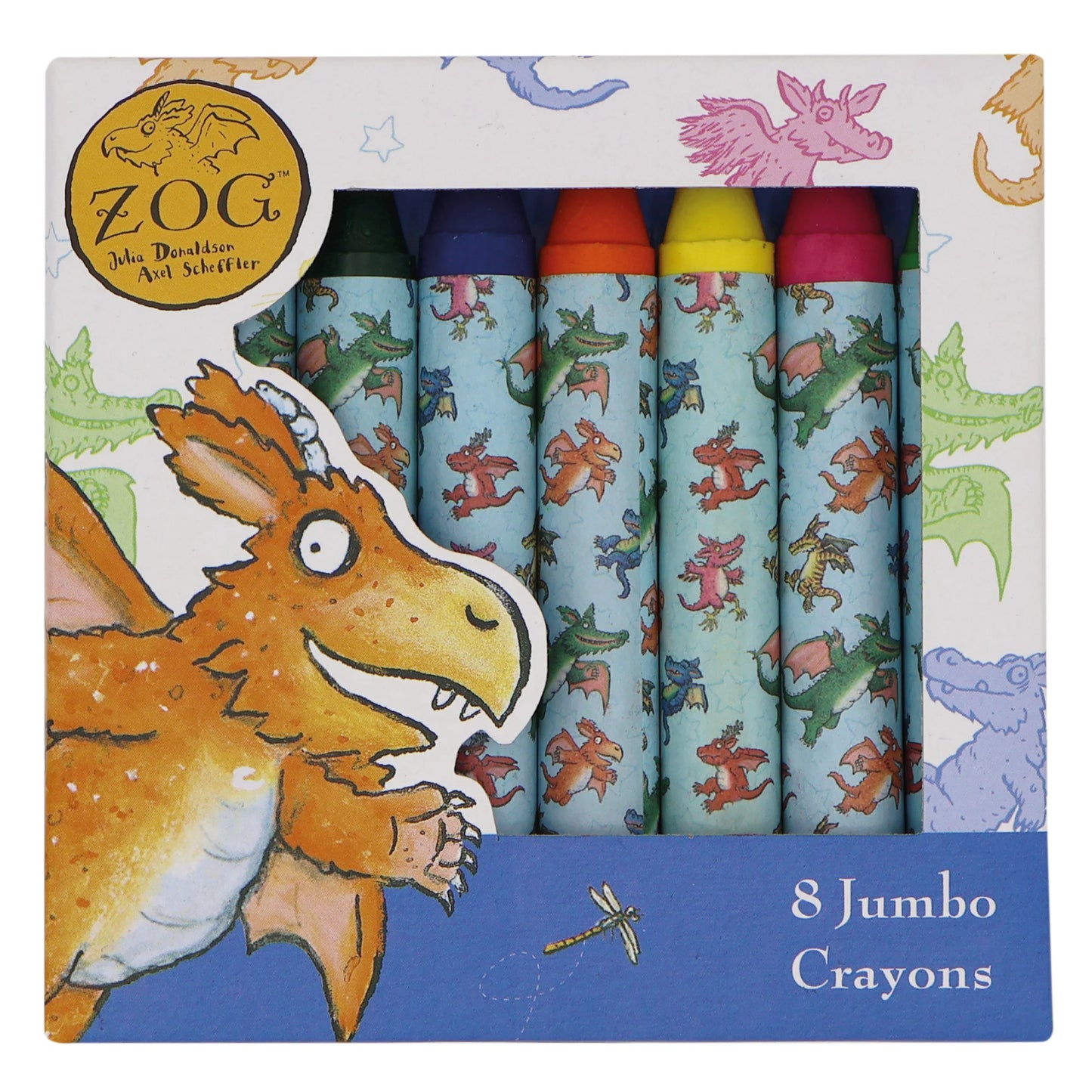 Zog Set of 8 Jumbo Crayons for Children - Anilas UK