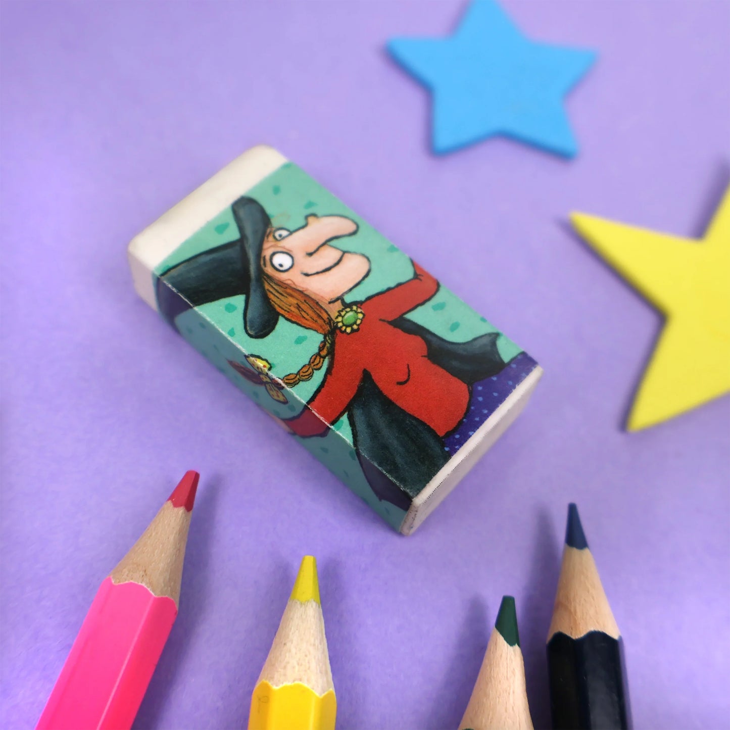 Room on the Broom Children's Stationery Tin Set - First School Stationery Set - Anilas UK