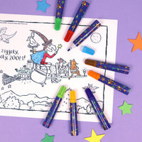 
              Room On The Broom Set of 8 Jumbo Marker Pens for Children - Anilas UK
            