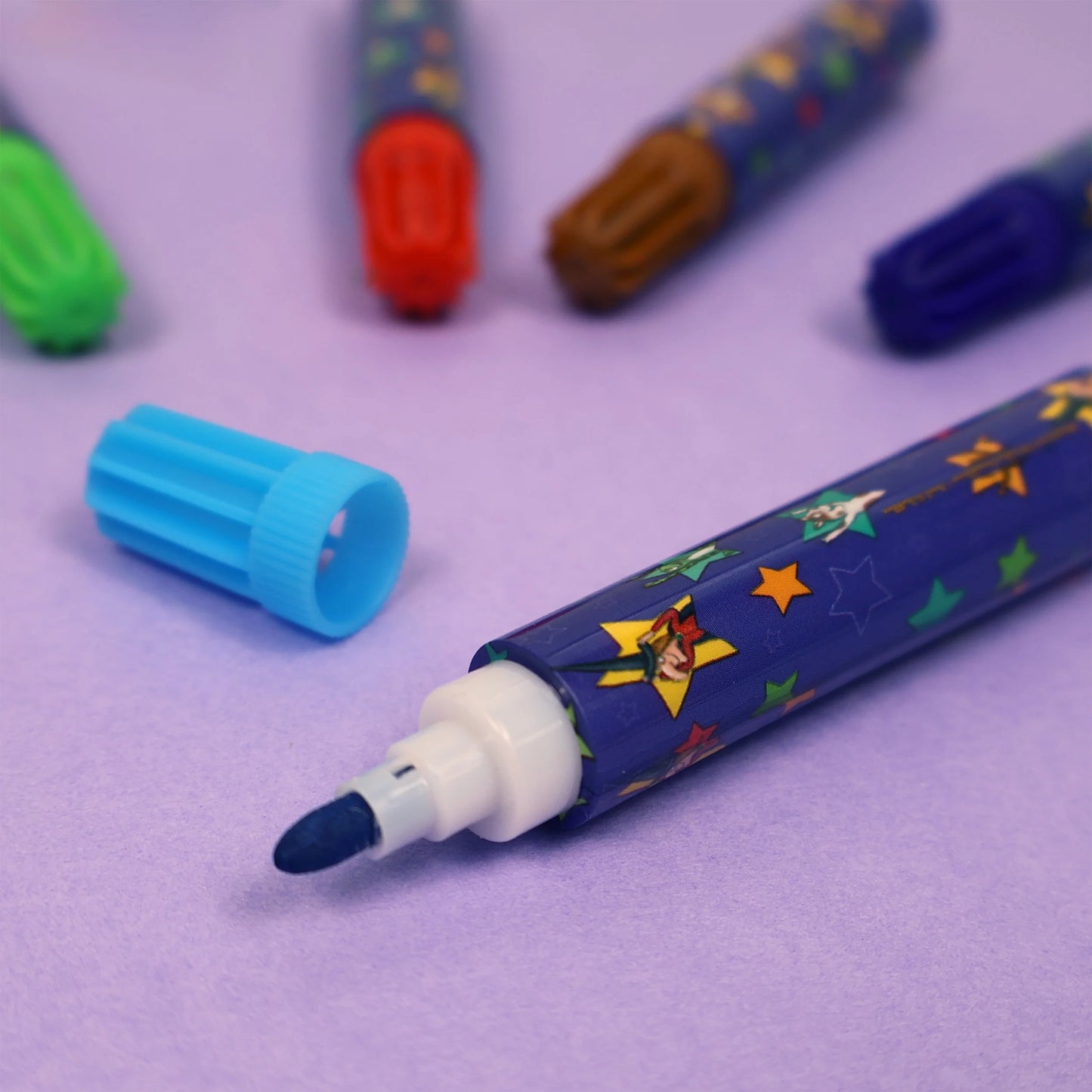 Room On The Broom Set of 8 Jumbo Marker Pens for Children - Anilas UK