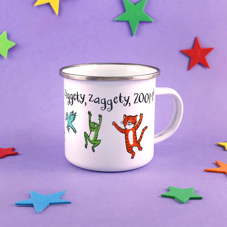 Room On The Broom Children's  Enamel Mug