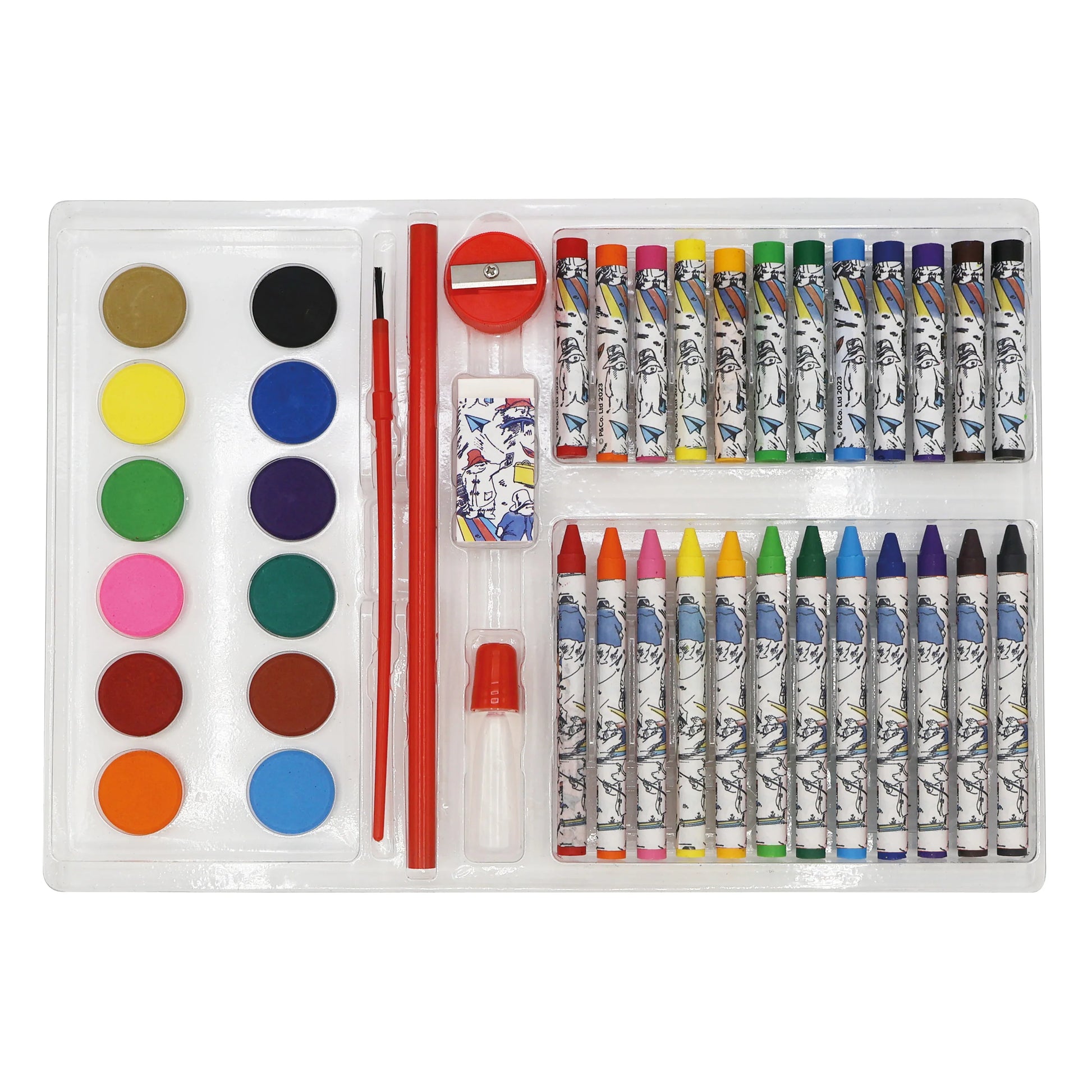 Paddington Children's 42 Piece Art Set - Anilas UK