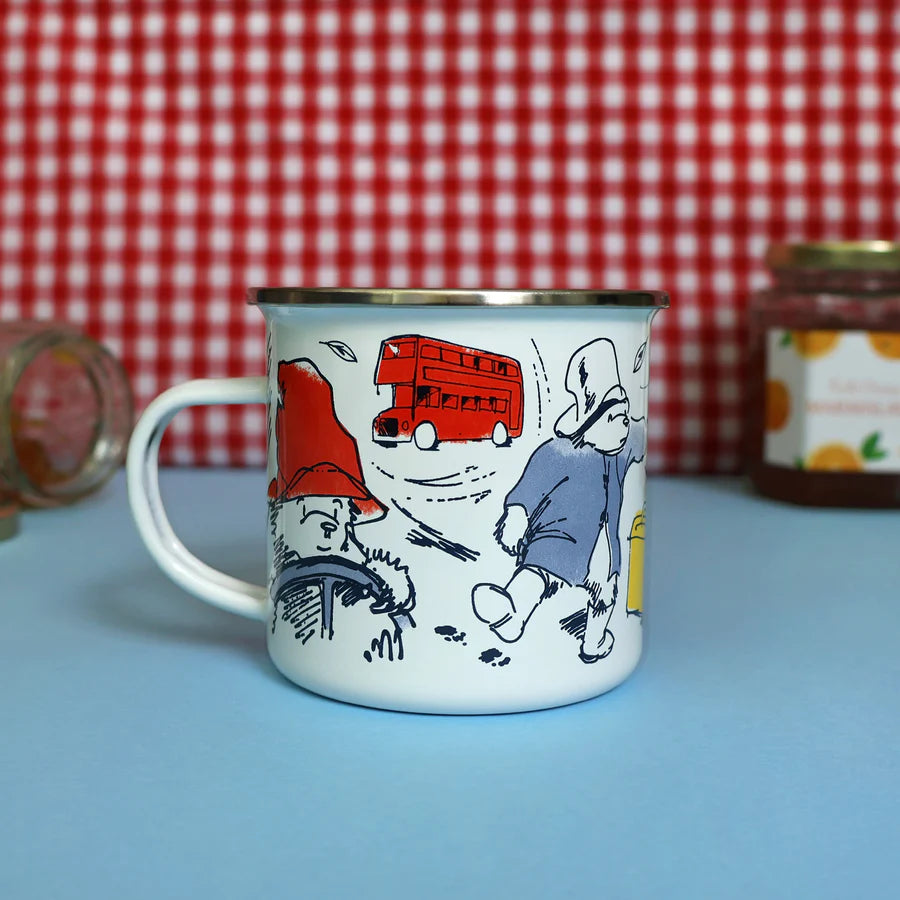 Paddington Enamel Mug - Classic Bear Design - Anilas UK