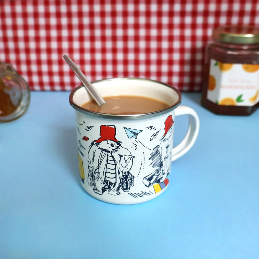 Paddington Enamel Mug - Classic Bear Design - Anilas UK