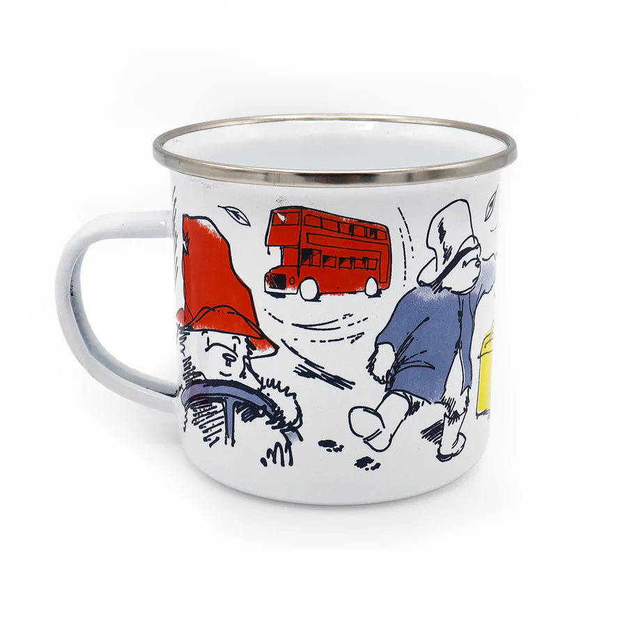 Paddington Enamel Mug - Classic Bear Design - Anilas UK