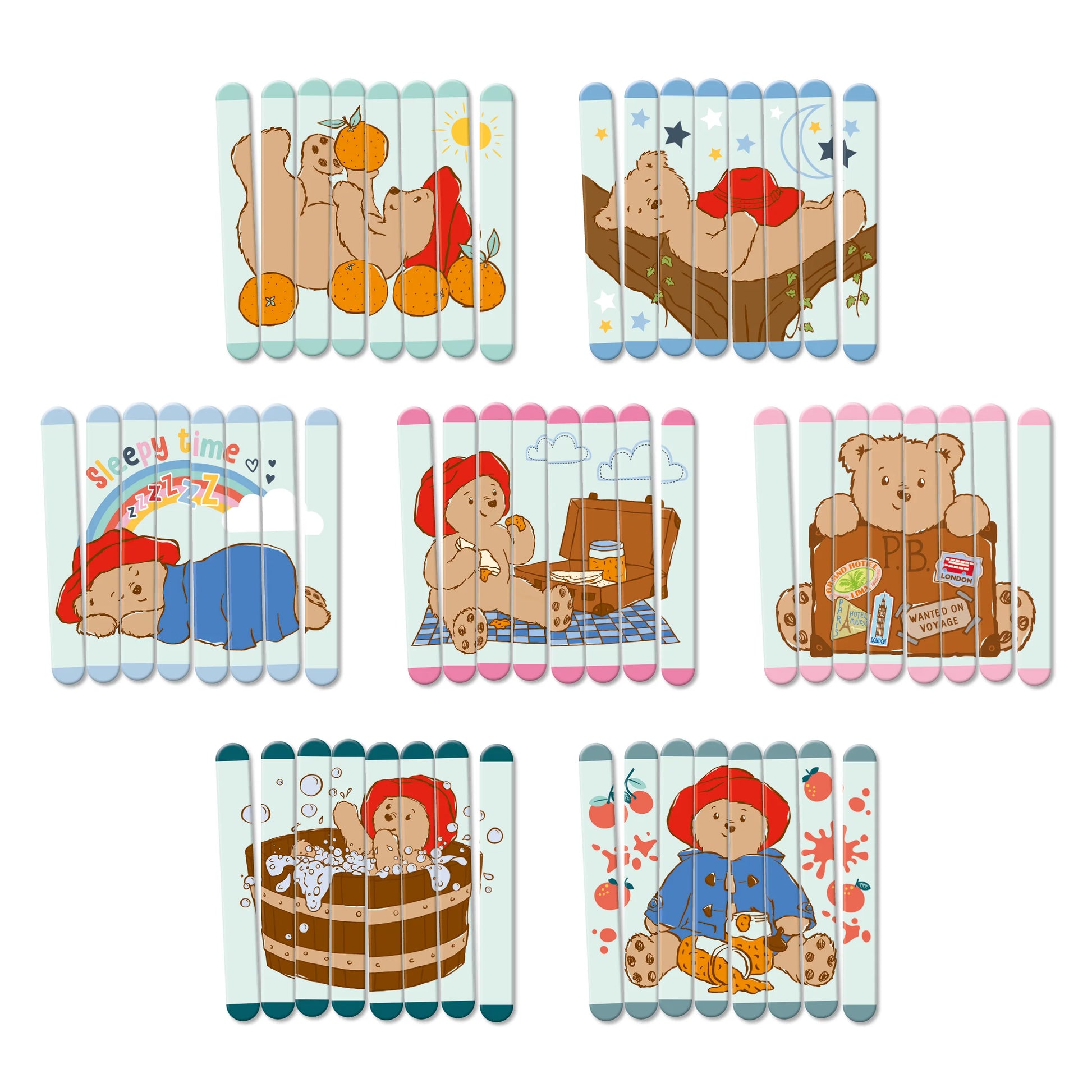 Paddington Lolly Stick Puzzles - Anilas UK
