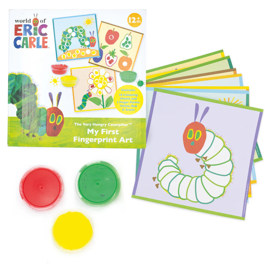 The Very Hungry Caterpillar My First Fingerprint Art Kit - Anilas UK