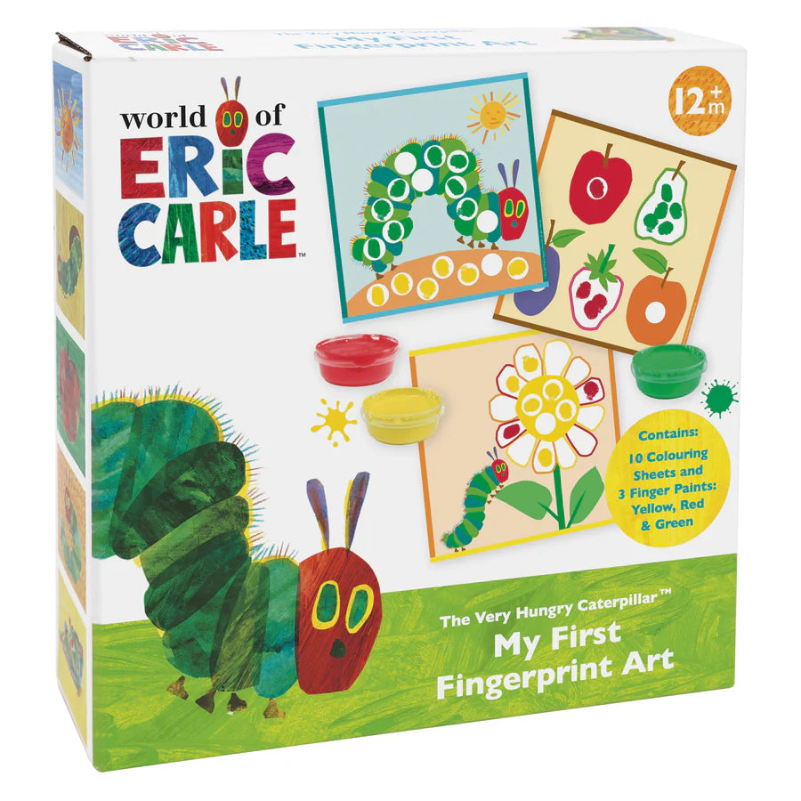 The Very Hungry Caterpillar My First Fingerprint Art Kit - Anilas UK