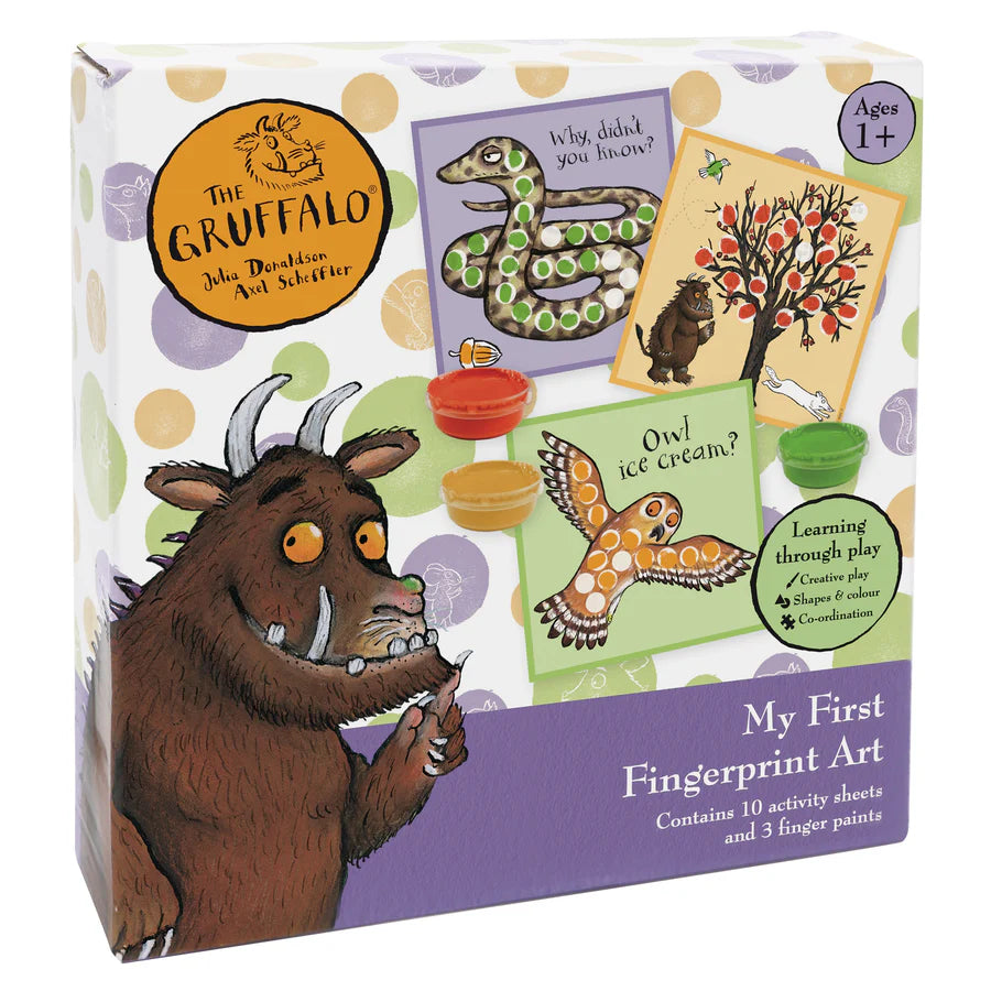 The Gruffalo My First Fingerprint Art Kit - Anilas UK
