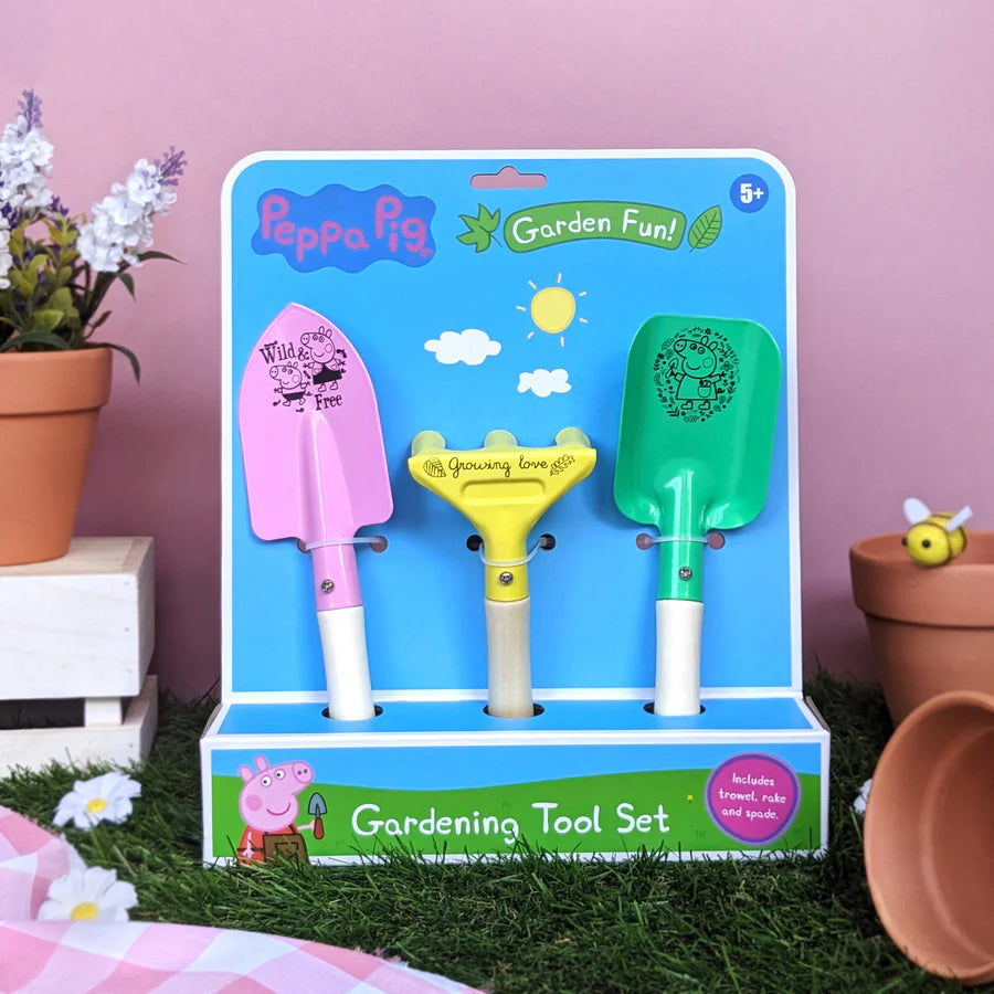 Peppa Pig Children’s Gardening Tool Set - Anilas UK