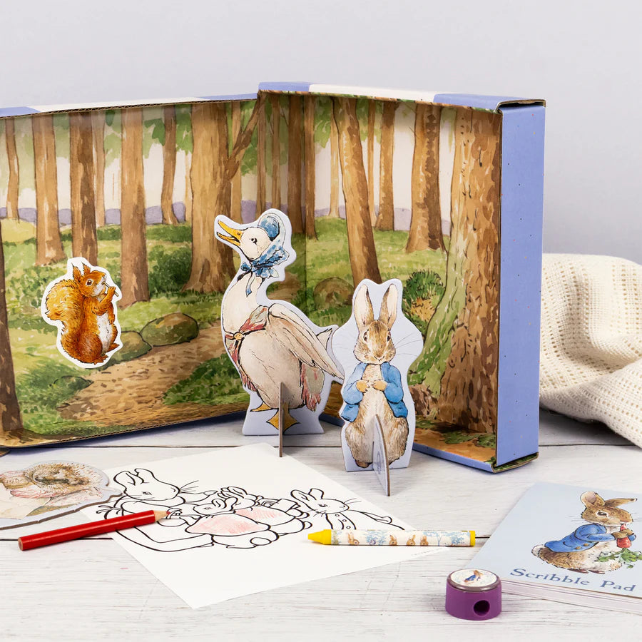 Peter Rabbit Make & Play Set – Creative Activity Kit with Play Scene - Anilas UK