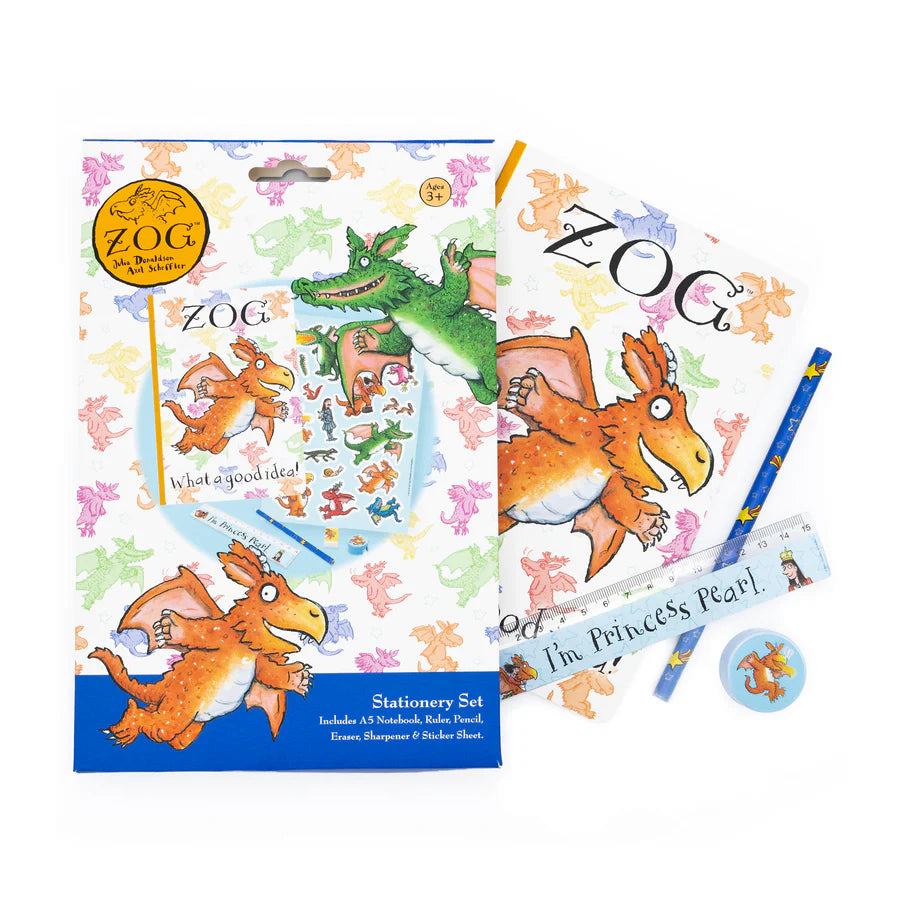 Zog Children’s Stationery Set with Stickers - Anilas UK