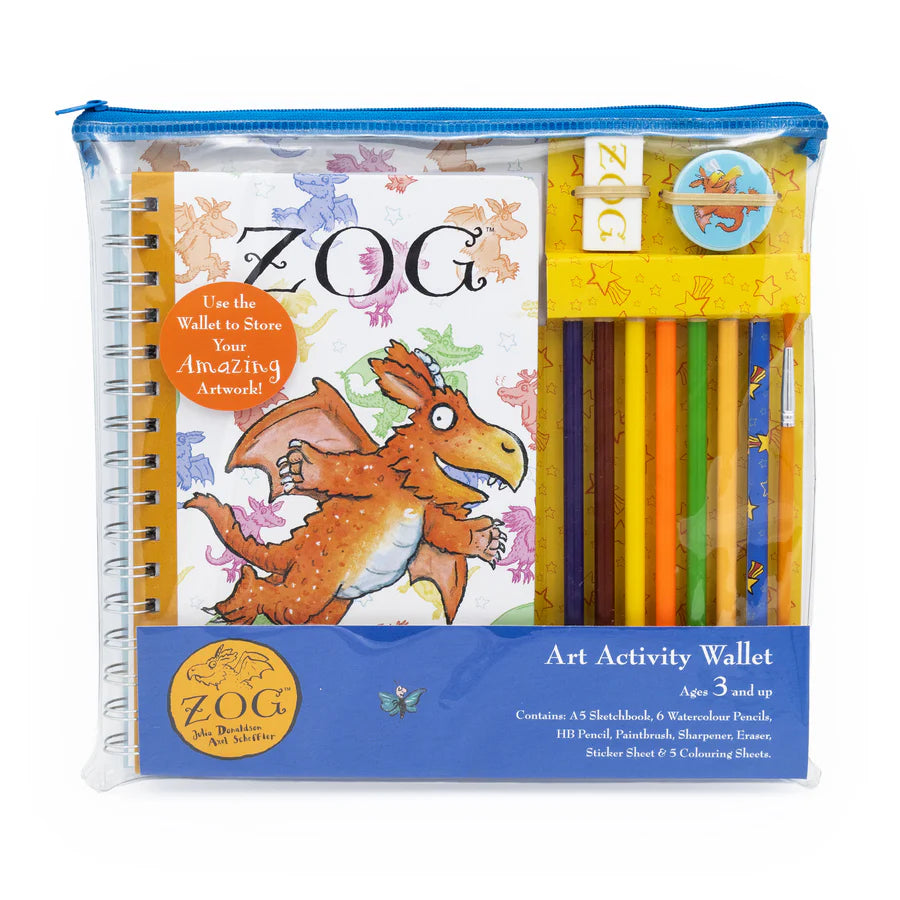 Zog Children’s Art Activity Wallet - Anilas UK