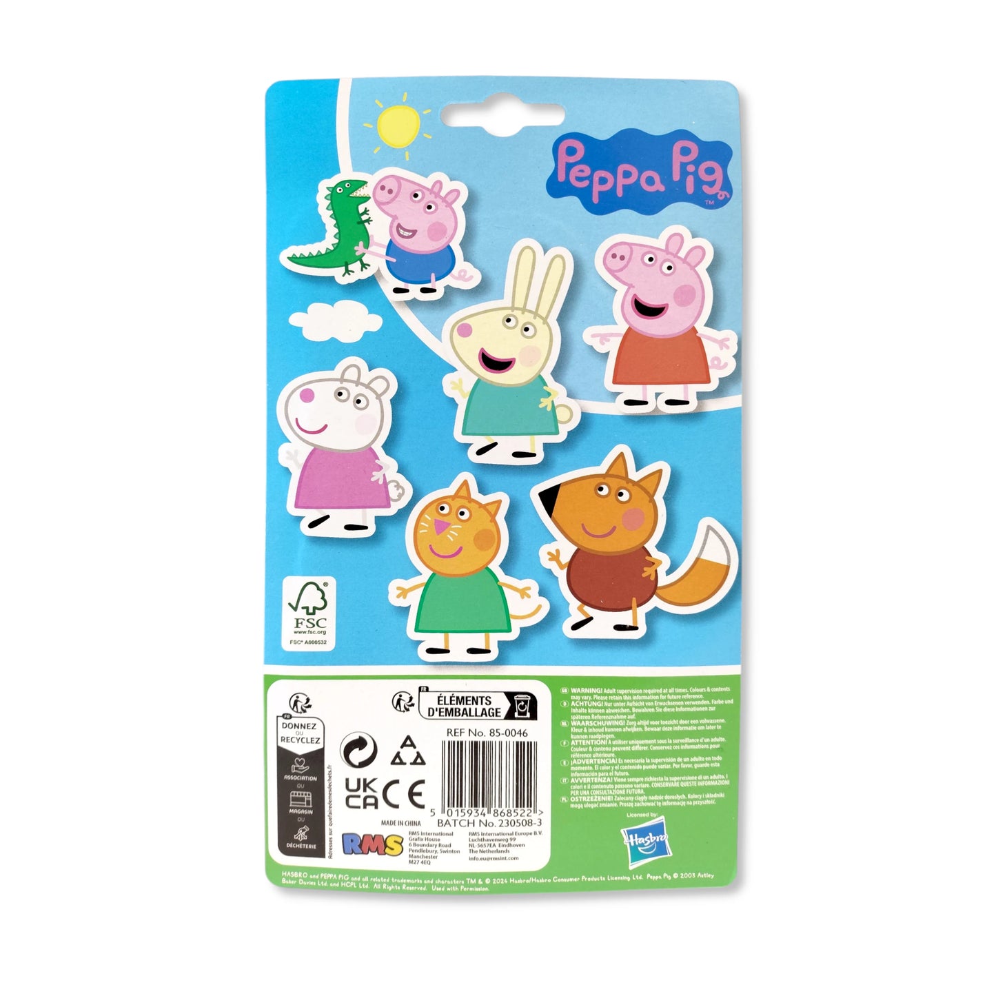 Peppa Pig Bath Time Characters - Anilas UK