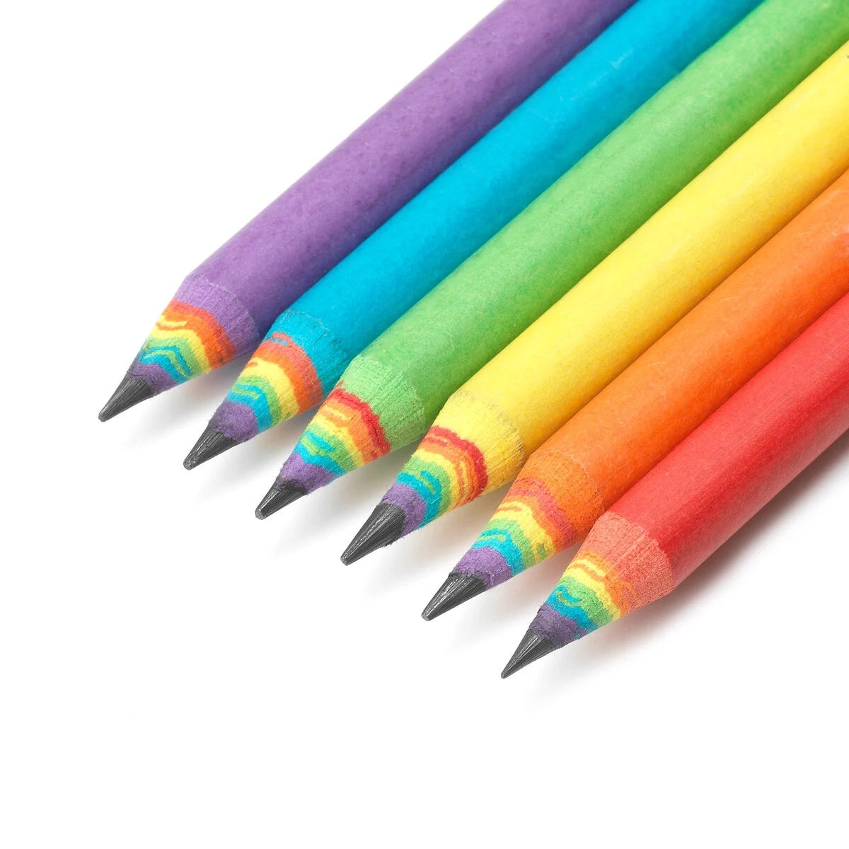 Set of 6 HB Graphite Pencils made from Recycled Paper - Anilas UK