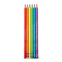 Set of 6 HB Graphite Pencils made from Recycled Paper - Anilas UK