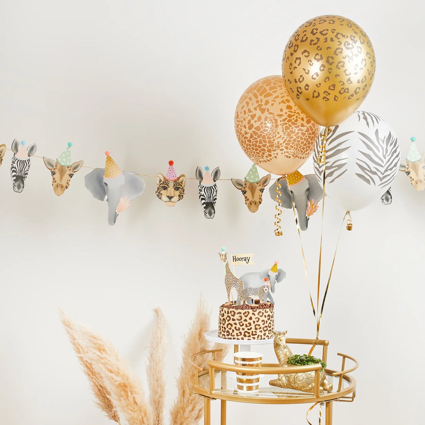 Jungle Safari Balloon Bundle (Pack of 12) - Anilas UK