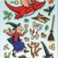 Room on the Broom Reusable Foiled Stickers - Anilas UK