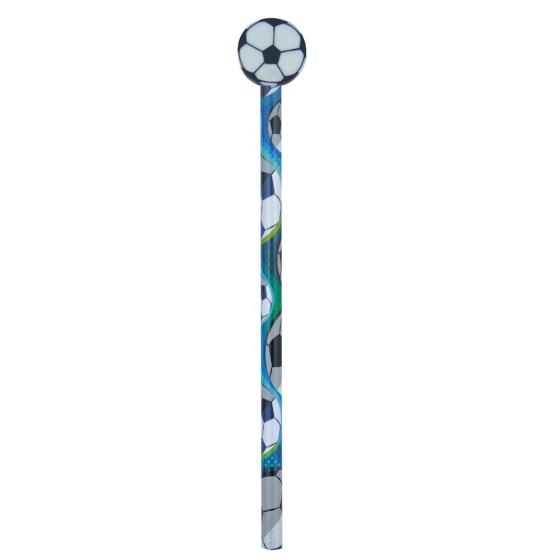 Football Pencils with Eraser Top Rubber - Anilas UK