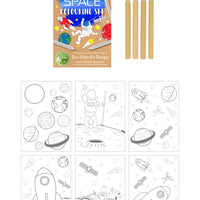 Eco Friendly Mini Space Colouring Set