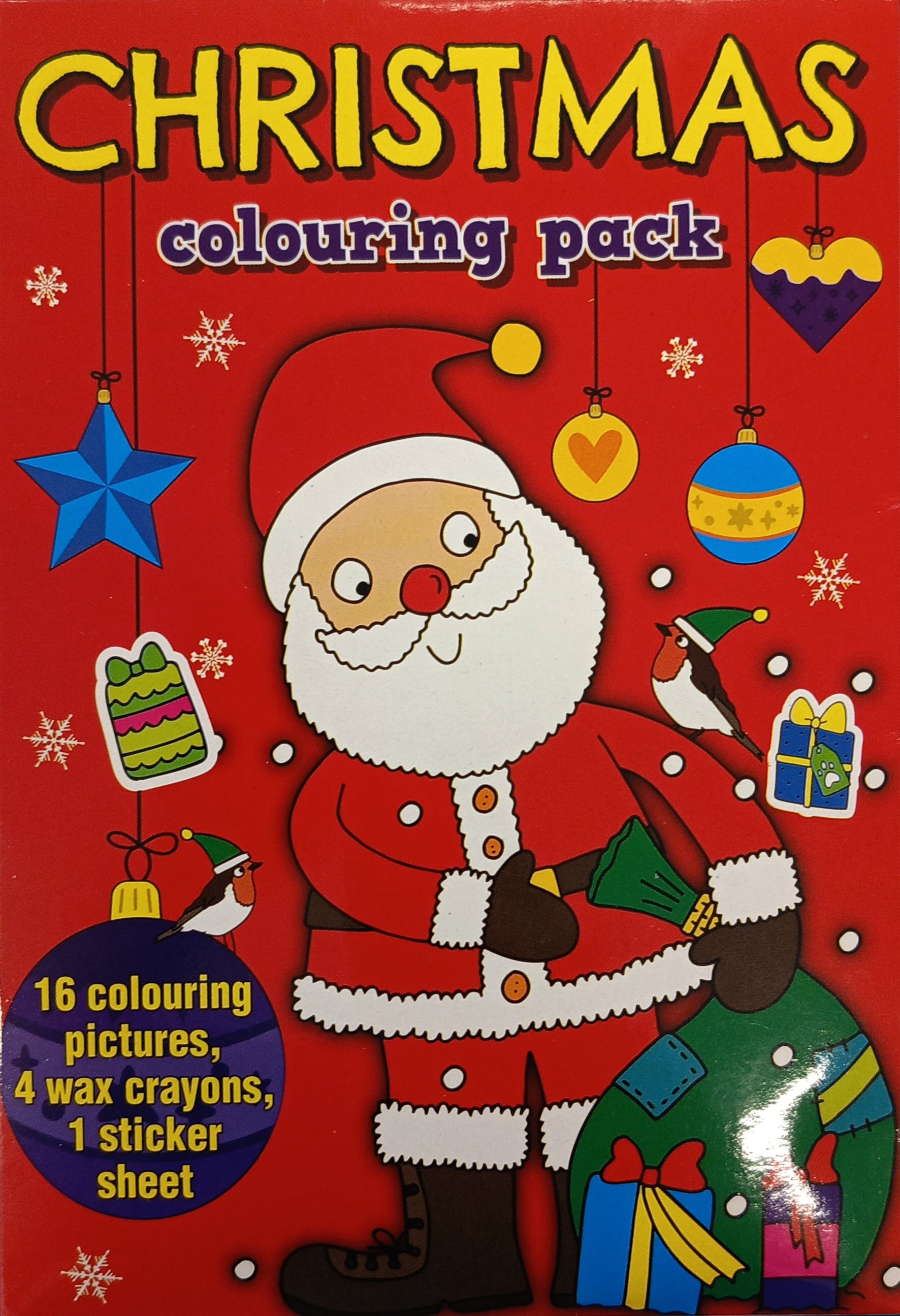 Christmas Travel Colouring Pack - Anilas UK