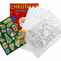 Christmas Travel Colouring Pack