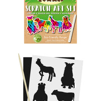 Farm Scratch Art Set