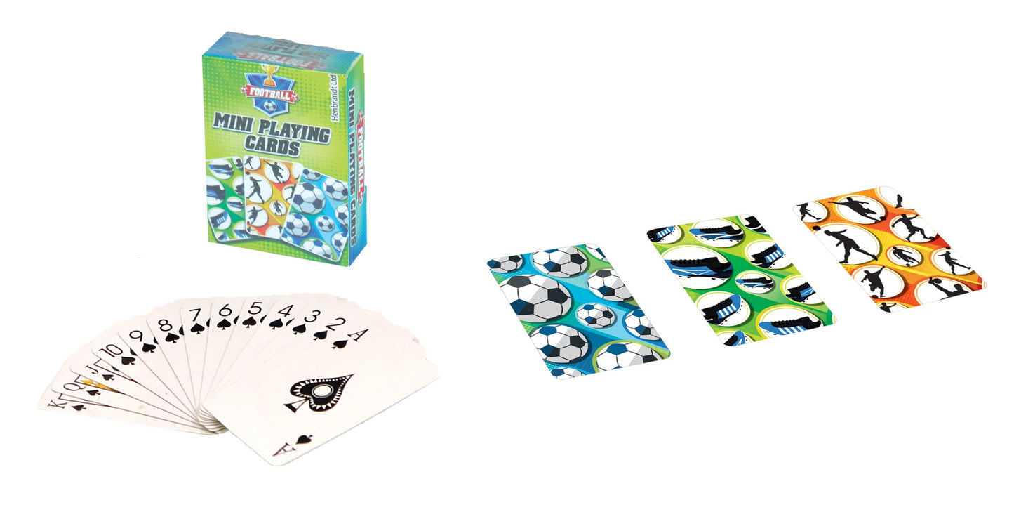 12 Sets of Mini Football Playing Cards - Anilas UK
