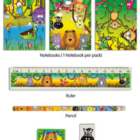 Jungle Five Piece Stationery Set - Anilas UK