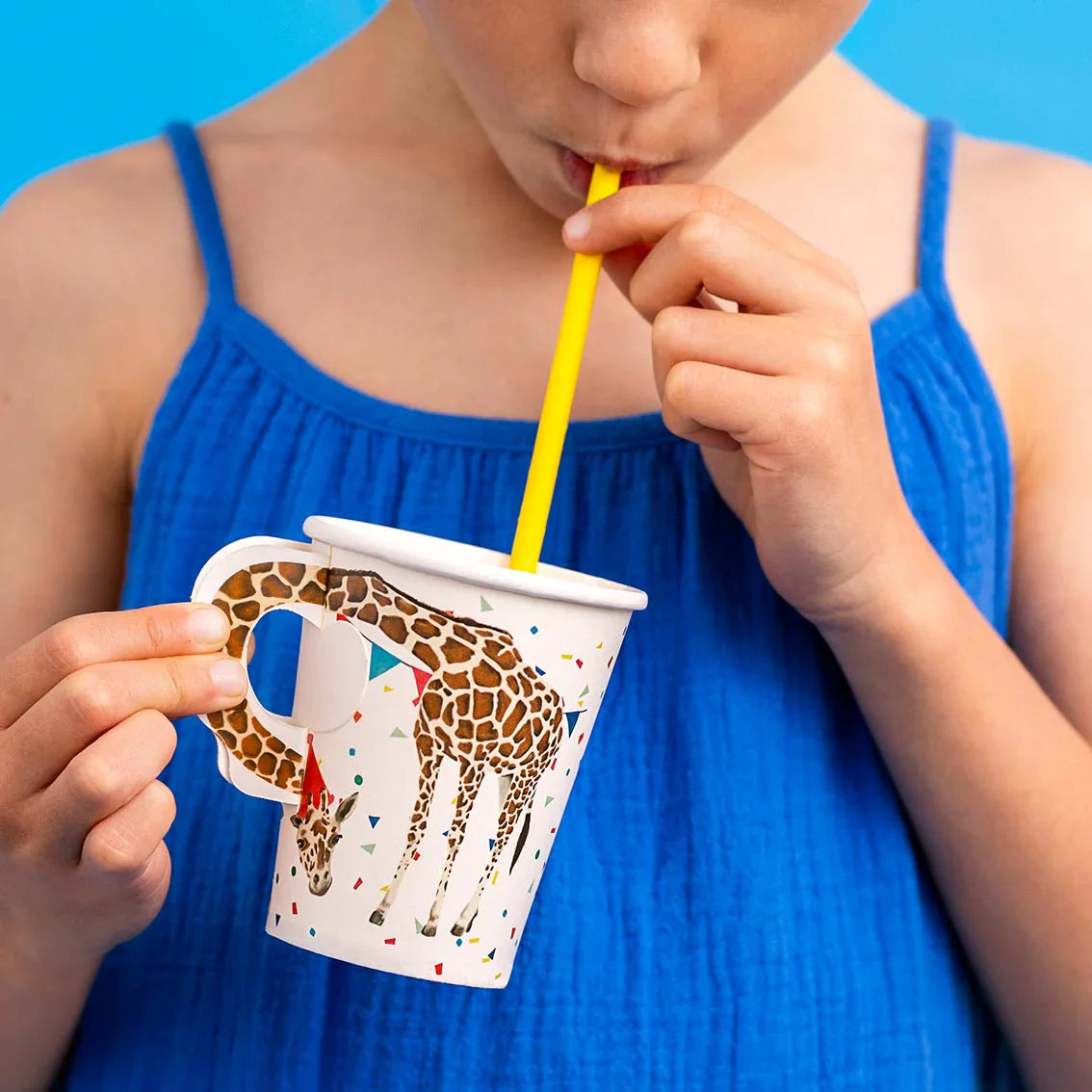 Party Safari Animal Paper Cups - 8 Pack - Anilas UK