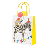 
              Party Safari Monkey & Zebra Paper Treat Bags - 8 Pack - Anilas UK
            