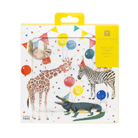 
              Party Safari Recycled Paper Napkins - 20 Pack - Anilas UK
            