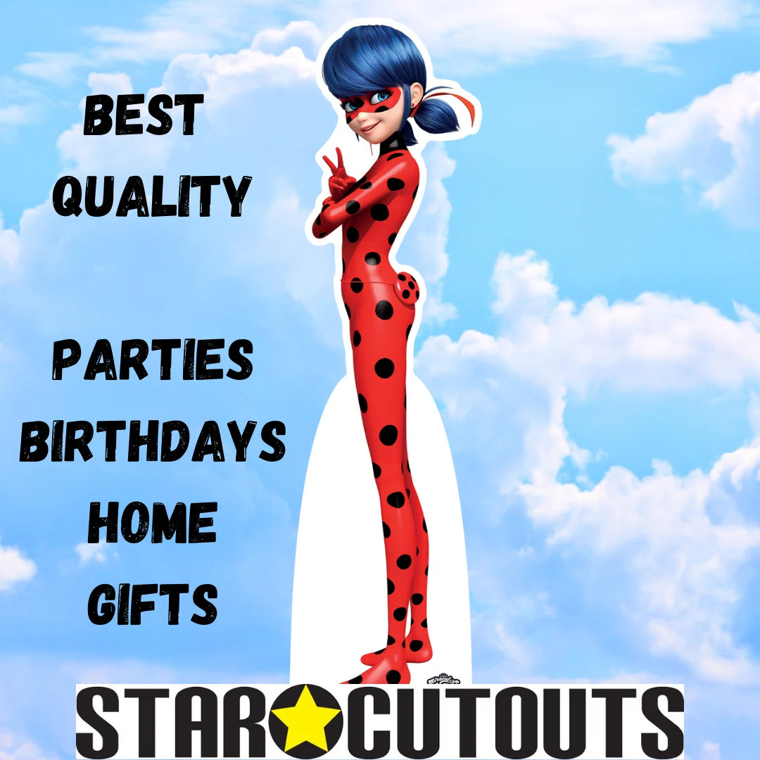 Lady Bug - Miraculous: Tales of Ladybug & Cat Noir Cardboard Cut Out Height 136cm
