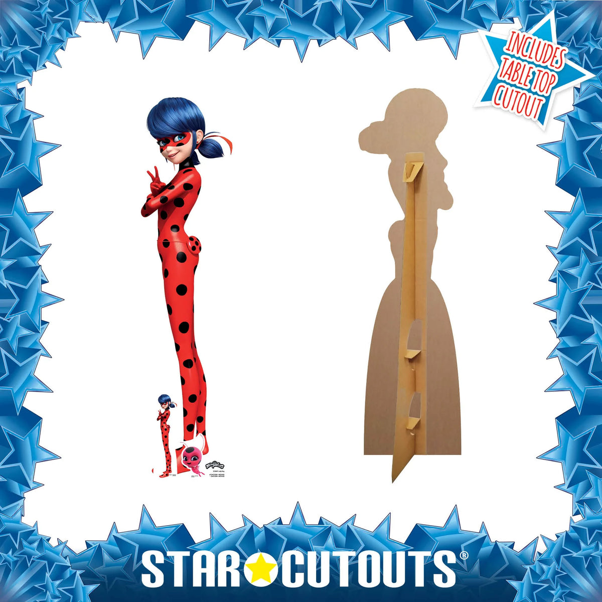 Lady Bug - Miraculous: Tales of Ladybug & Cat Noir Cardboard Cut Out Height 136cm