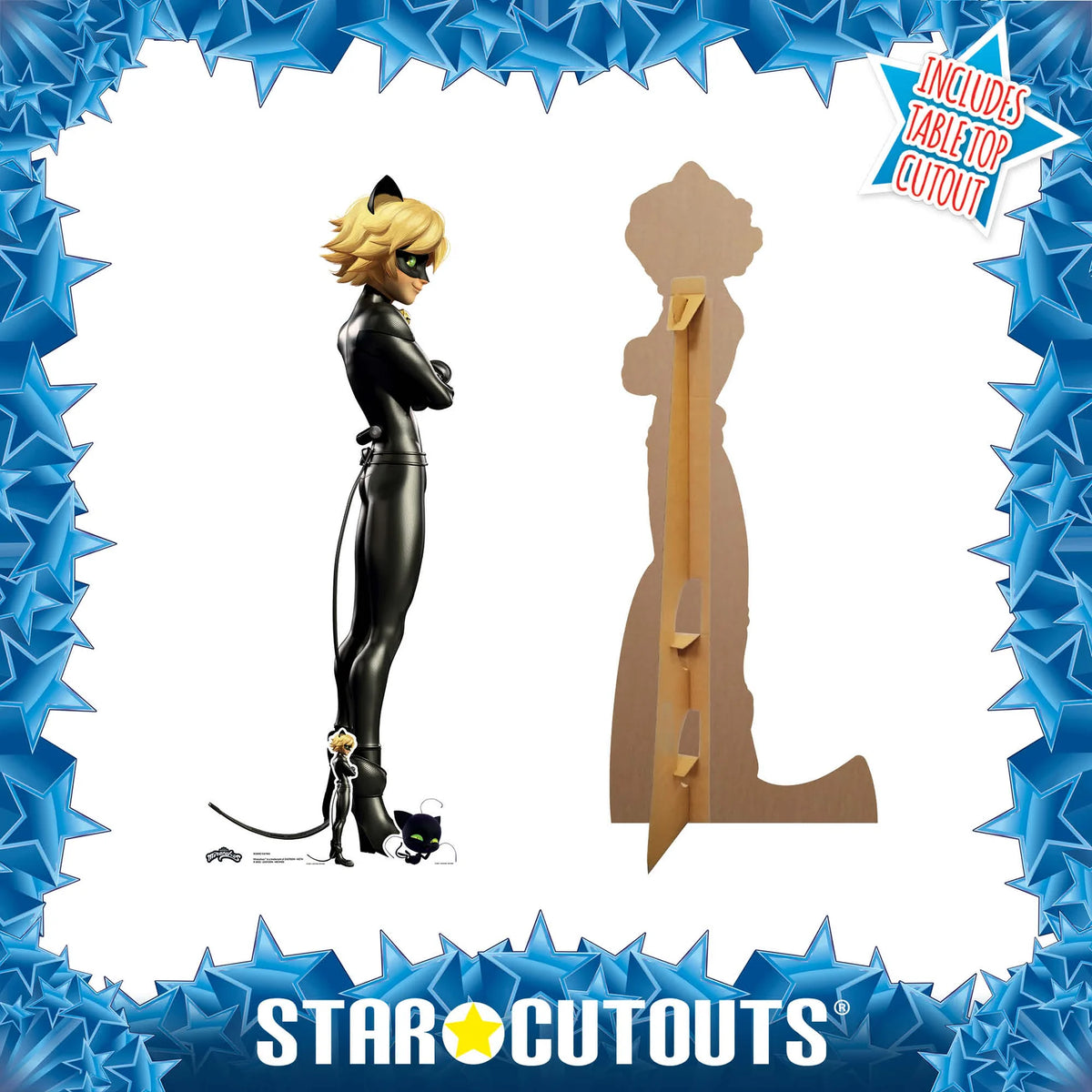 Cat Noir - Miraculous: Tales of Ladybug & Cat Noir Cardboard Cut Out Height 152cm