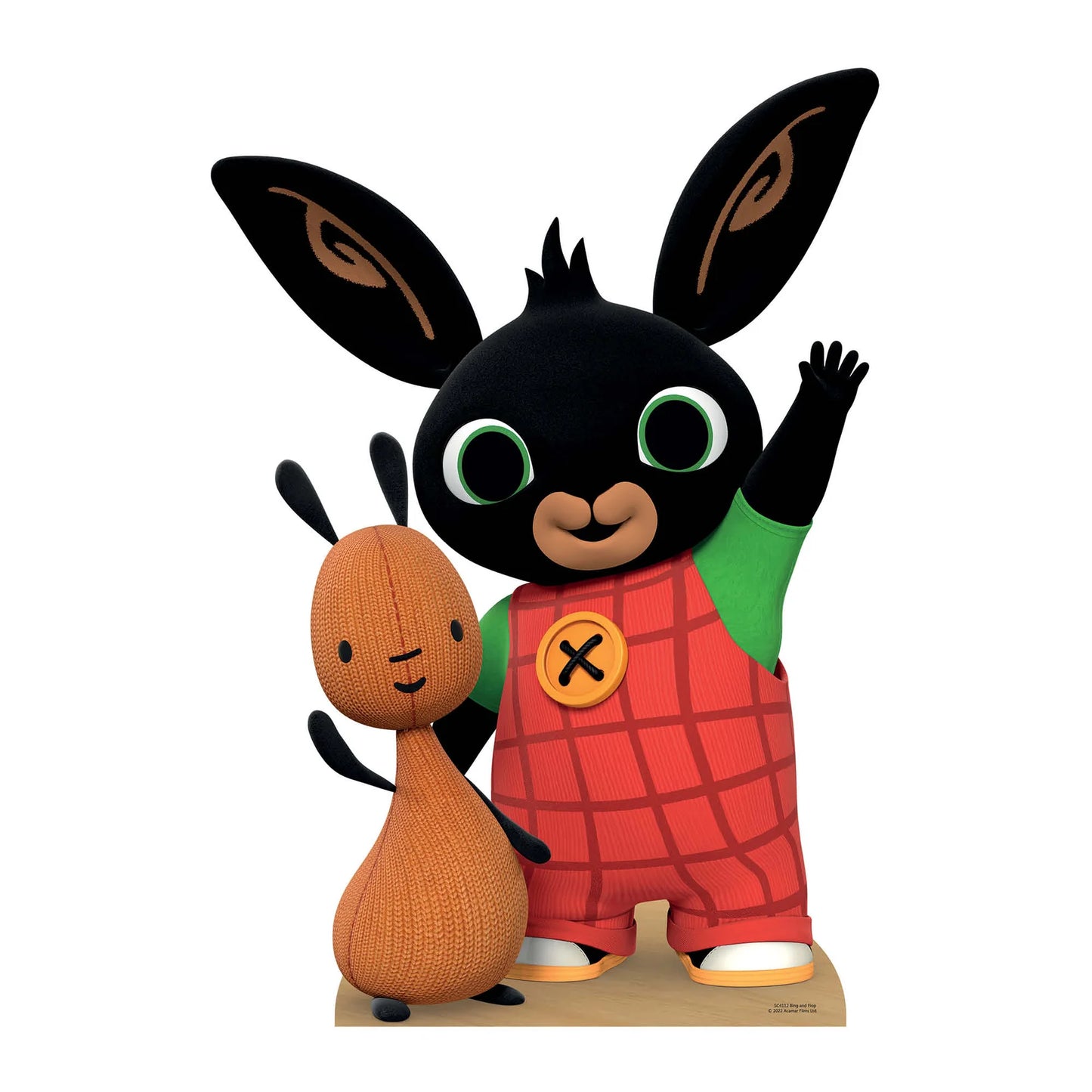 Bing and Flop Cardboard Cut Out Height 95cm