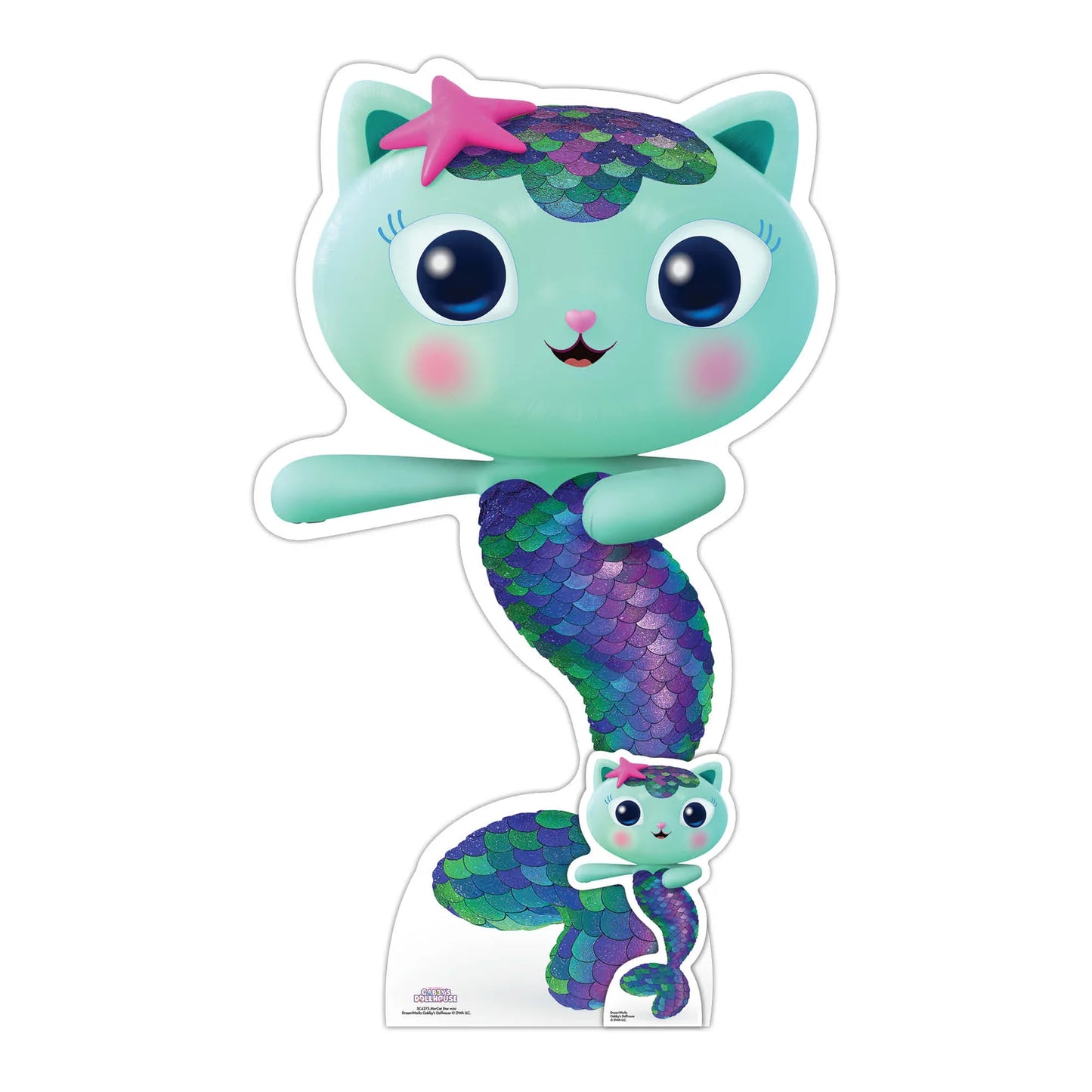 MerCat Gabby's Dollhouse Star Mini Cardboard Cut Out 86cm - Anilas UK
