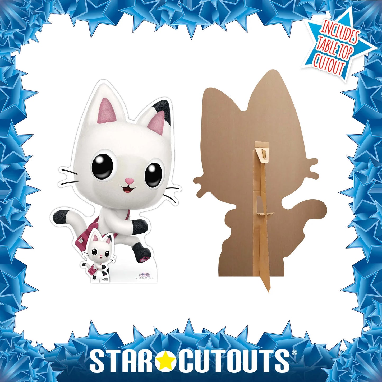 Pandy Gabby's Dollhouse Star Mini Cardboard Cut Out 74cm - Anilas UK