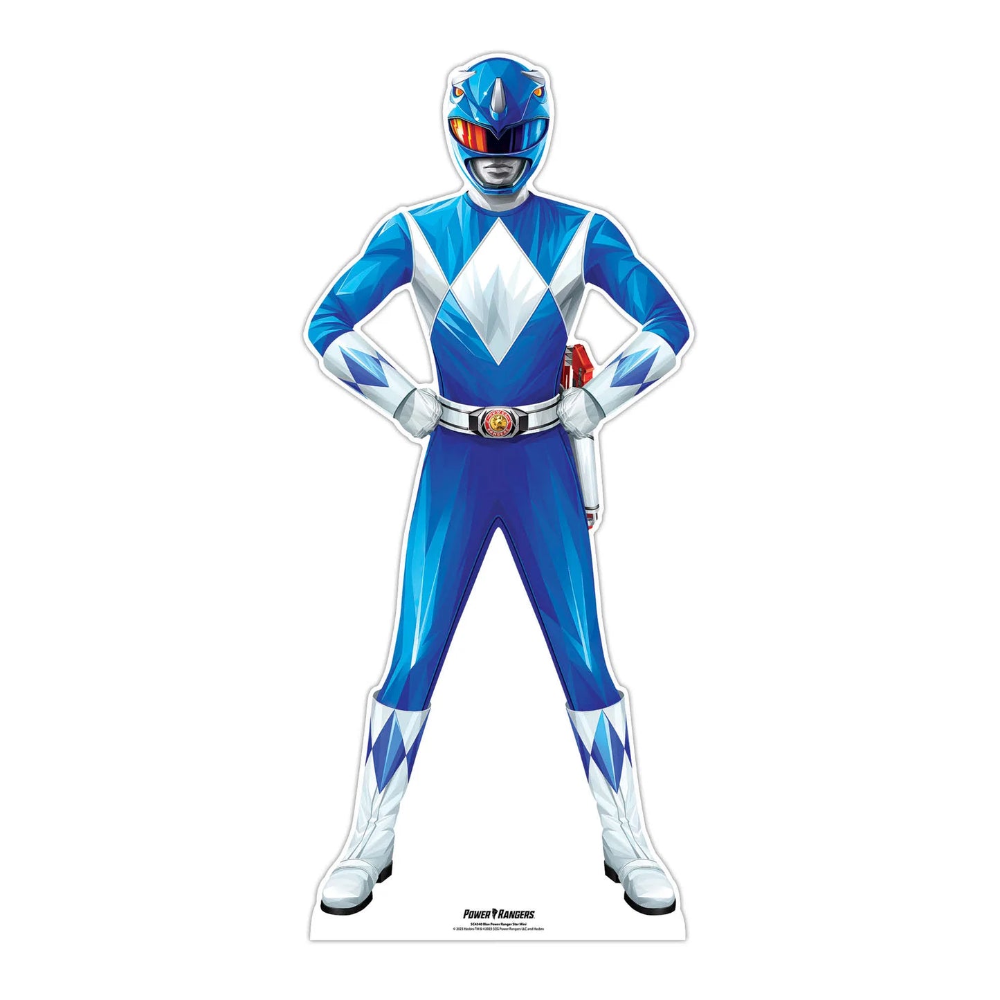 Power Ranger Red Star Mini Cardboard Cut Out Height 95cm