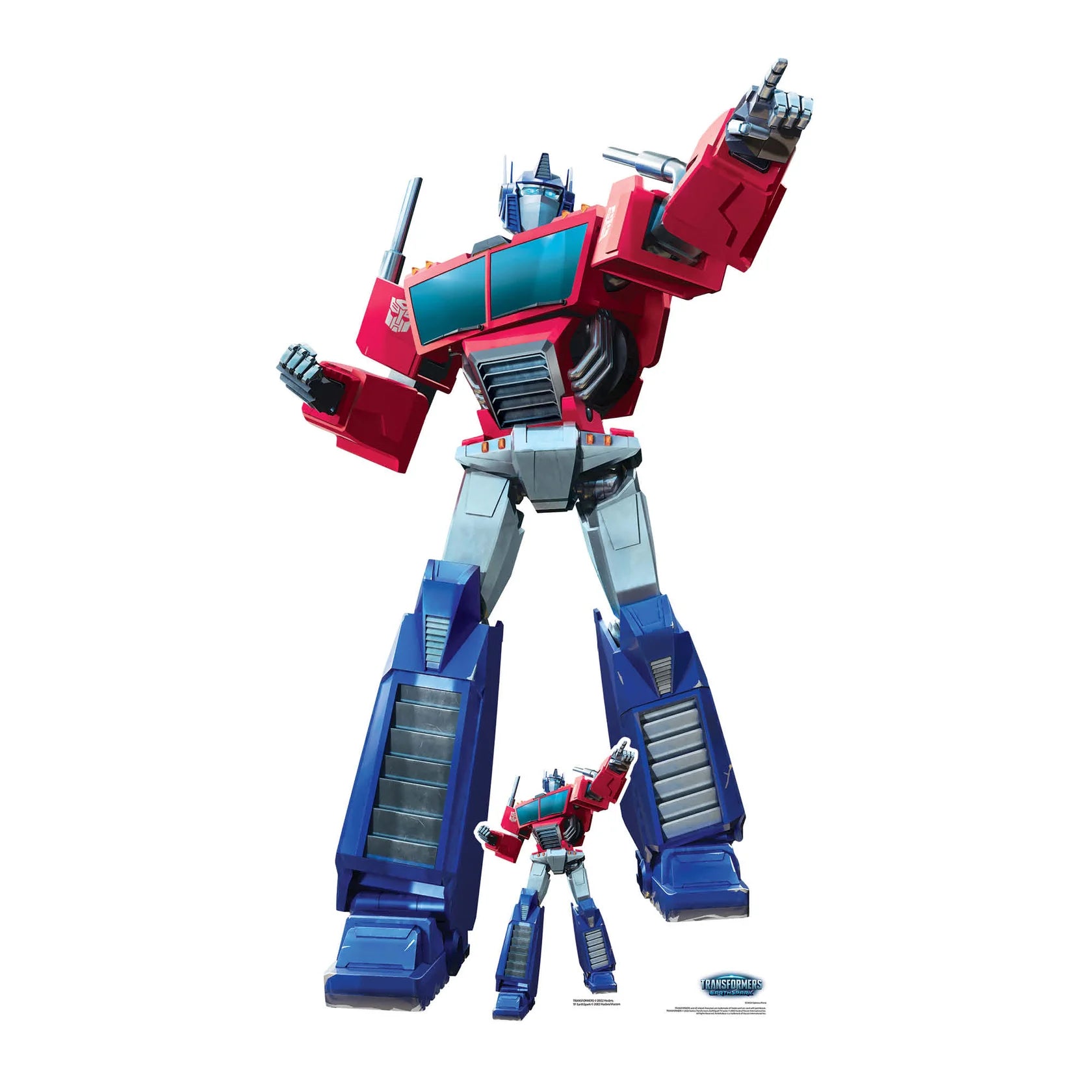 Optimus Prime Transformers Cardboard Cut Out 169cm - Anilas UK