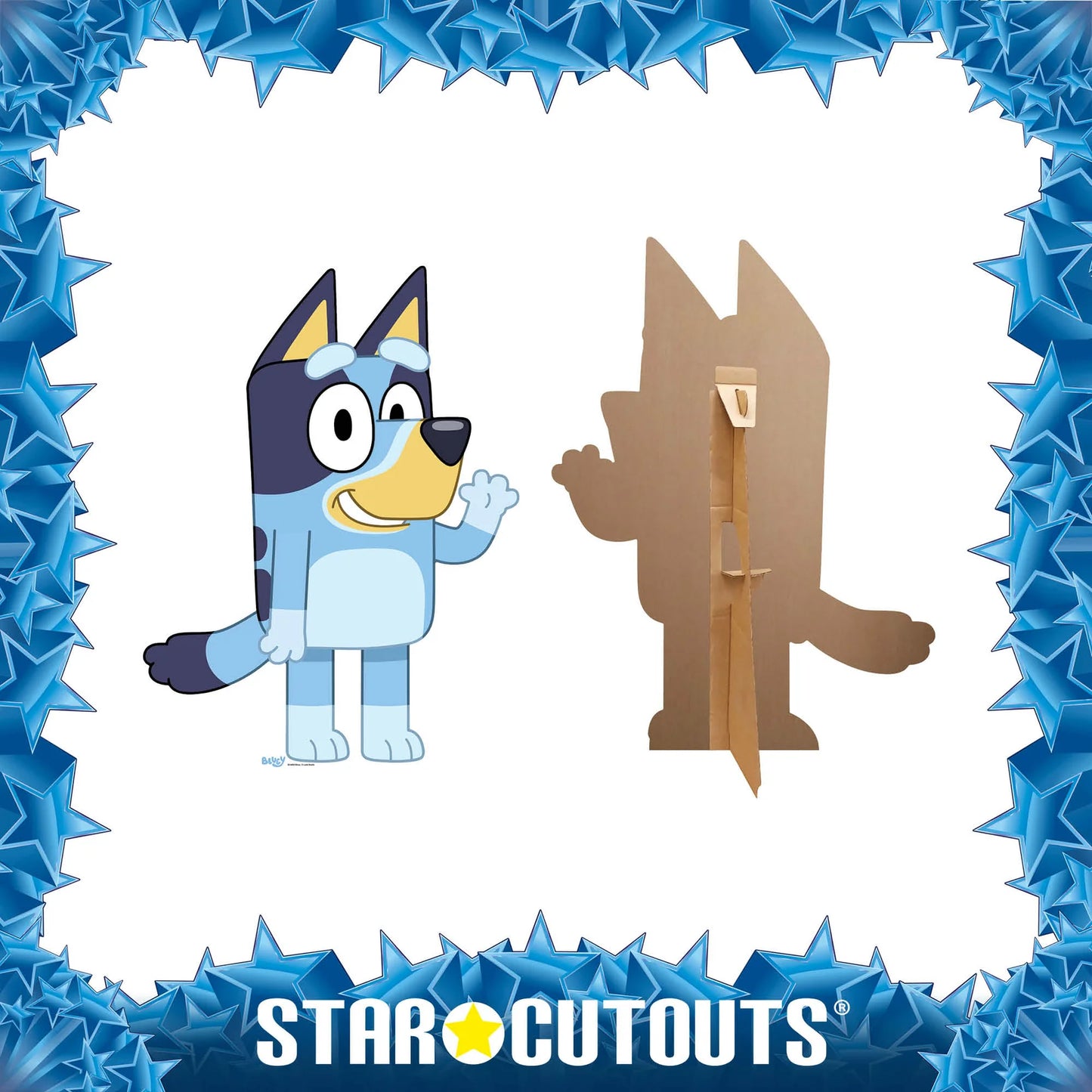 Bluey Cardboard Cut Out 91cm - Anilas UK