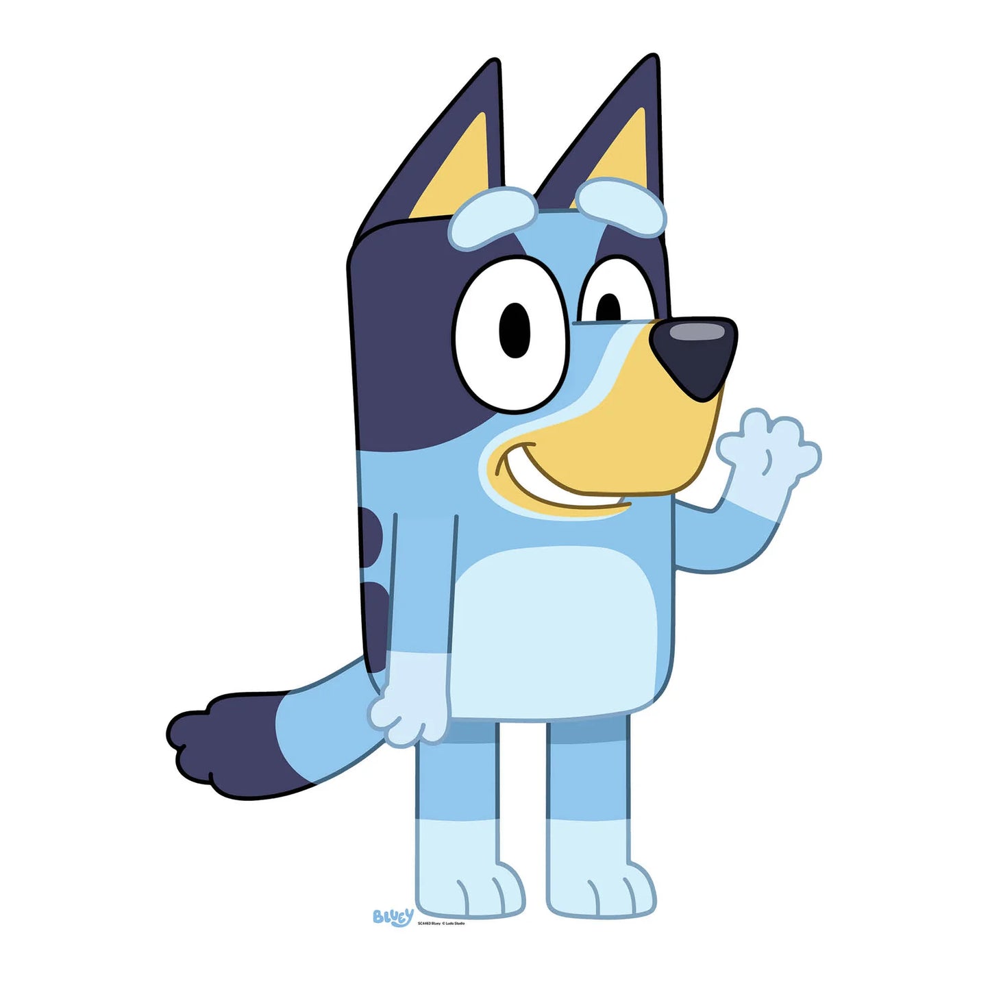 Bluey Cardboard Cut Out 91cm - Anilas UK