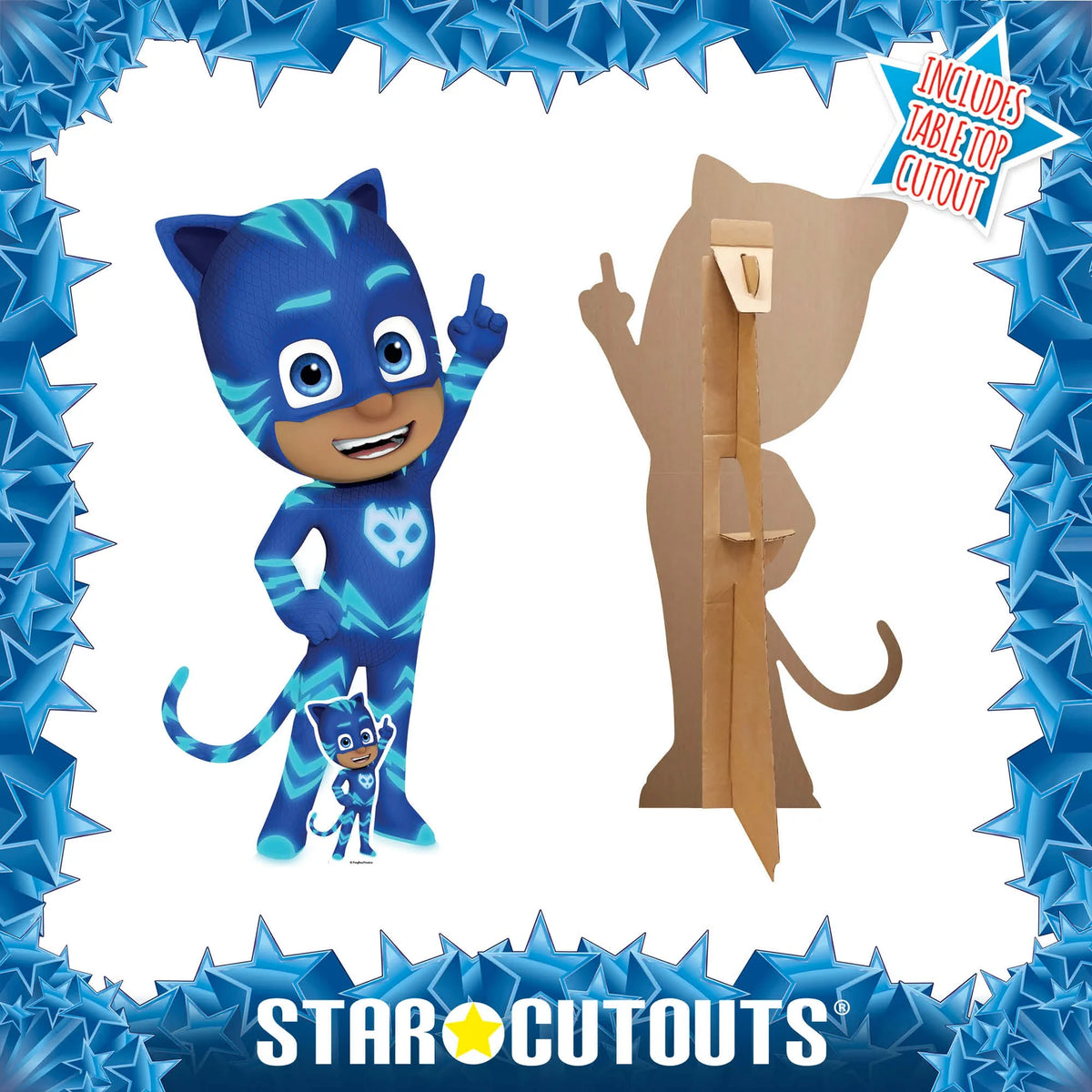 PJ Masks Catboy Cardboard Cutout Height 93cm