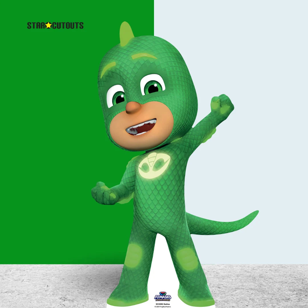 PJ Masks Gekko Cardboard Cutout Height 83cm