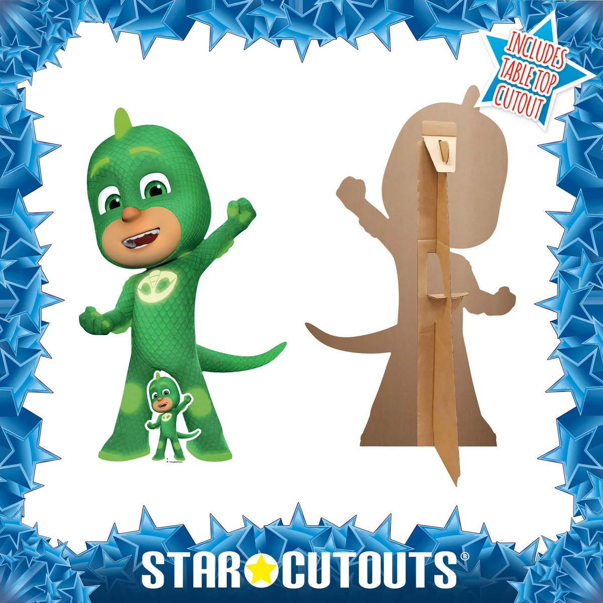 PJ Masks Gekko Cardboard Cutout Height 83cm