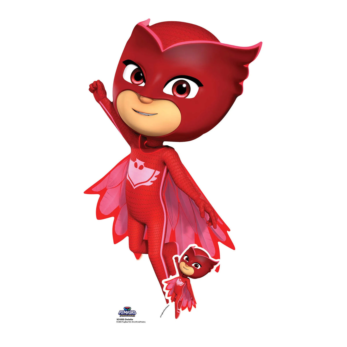 PJ Masks Owlette Cardboard Cutout Height 85cm