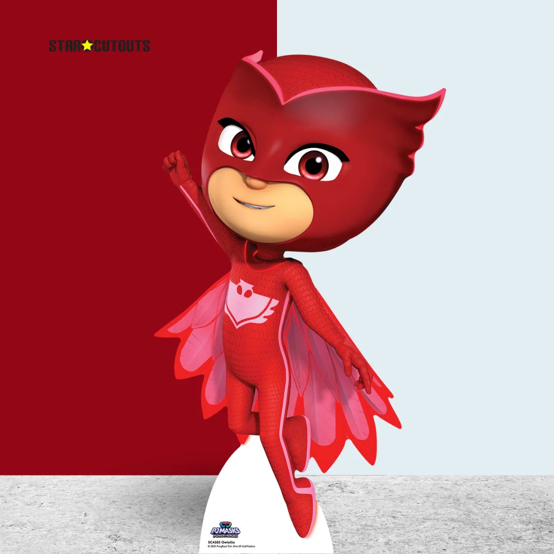 PJ Masks Owlette Cardboard Cutout Height 85cm